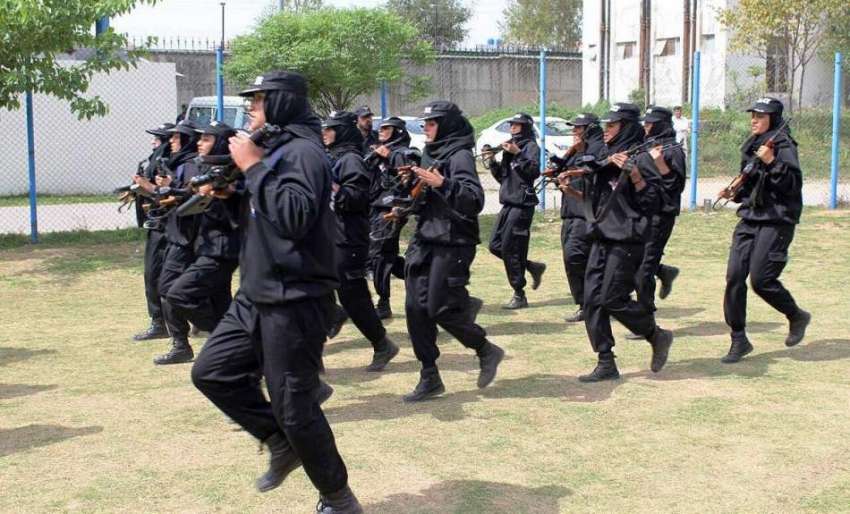 اسلام آباد: اسلام آباد پولیس انسداد دہشتگردی فورس کی فیز ..