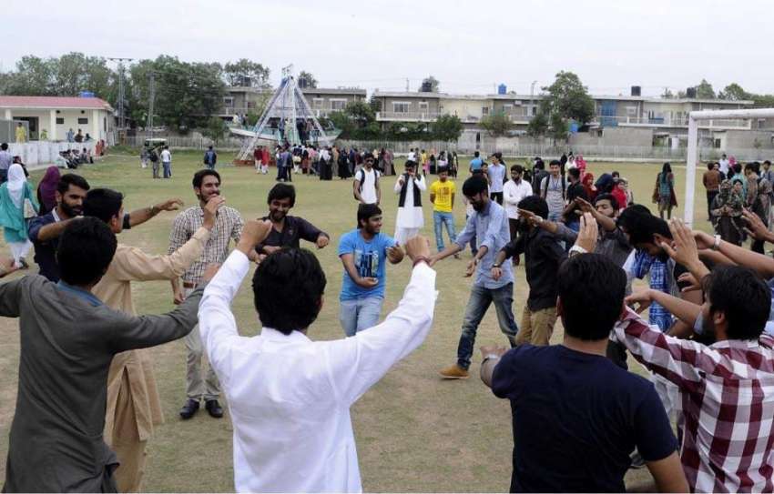 راولپنڈی: پیر مہر علی شاہ یونیورسٹی میں منعقدہ سالانہ سپورٹس ..