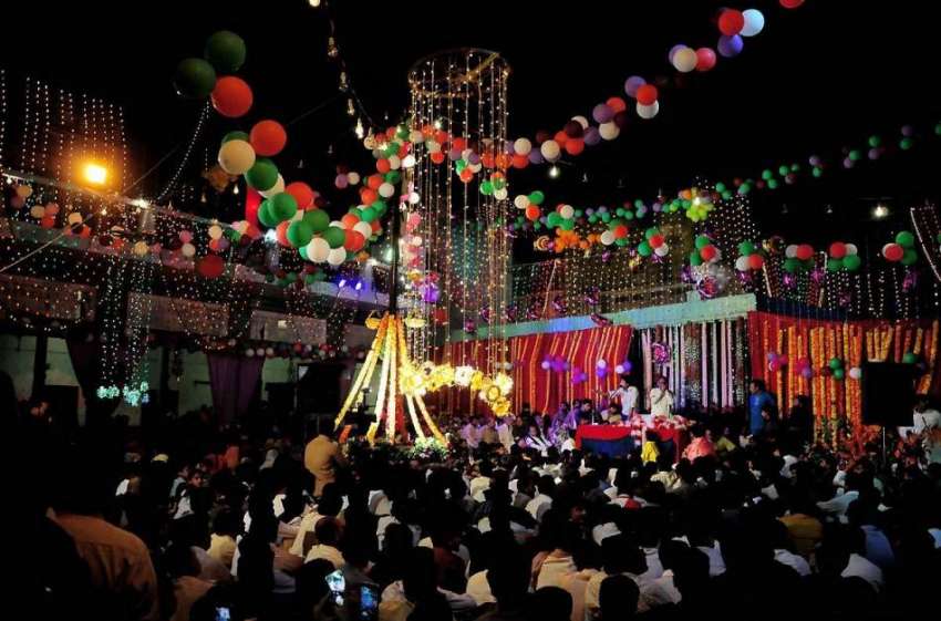راولپنڈی: یوم علی (رض) کی مناسبت سے دربار شاہ چن چراغ کو برقی ..