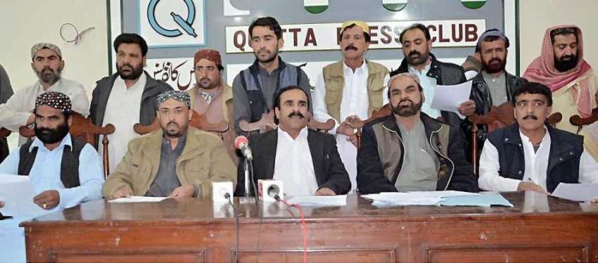 کوئٹہ: مرکزی انجمن تاجران و دکانداران بلوچستان کے چیئرمین ..