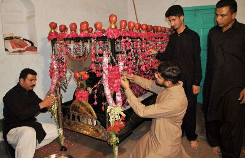 راولپنڈی: امام زین العابدین کی یاد میں کڑیاں والا تابوت ..