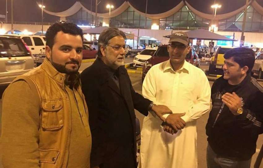جدہ: وزیر جنگلات سردار اکبر خان کا جدہ انٹر نیشنل ایئرپورٹ ..