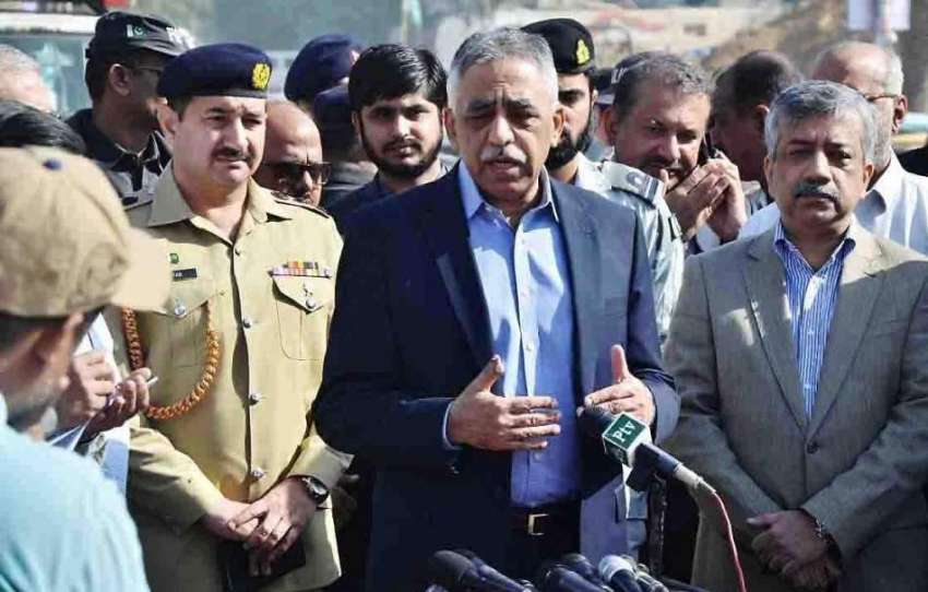 کراچی: گورنر سندھ محمد زبیر شہر میں وفاق کے تعاون سے جاری ..