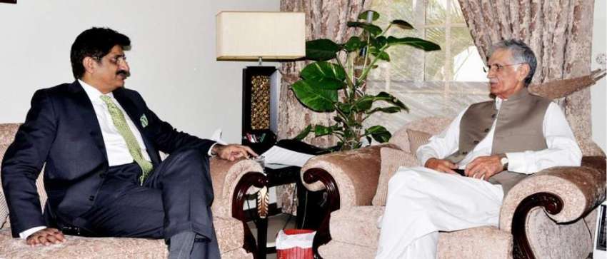 اسلام آباد: وزیر اعلیٰ خیبرپختونخوا پرویز خٹک وزیر اعلیٰ ..