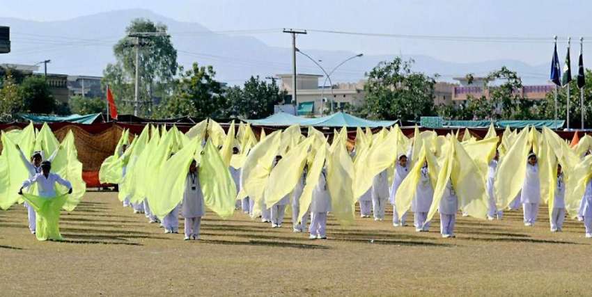 پشاور: سینٹ فرانسس ہائی سکول حیات آباد میں سپورٹس ڈے کی مناسبت ..
