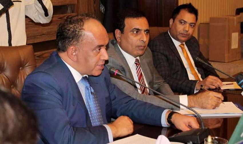سیالکوٹ: پاکستان میں تیونس کے سفیر ایڈل العربی چیمبر آف ..