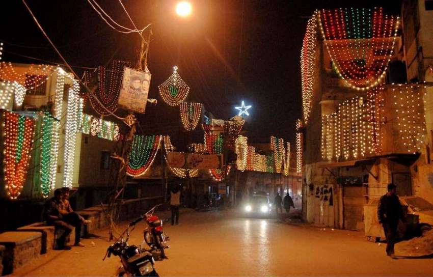 راولپنڈی: عید میلادالنبیﷺ کے موقع پر رتہ امرال کے علاقہ ..