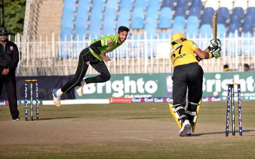 راولپنڈی: نیشنل ٹی20 کپ2017-18کے دوران لاہور وائٹس اور پشاور ..
