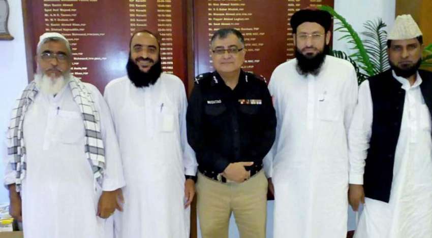 کراچی: ایڈیشنل آئی جی سندھ مشتاق مہر سے صوبائی جنرل سیکرٹری ..