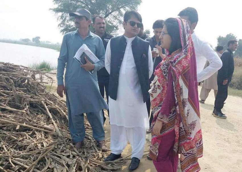 قصور: ڈپٹی کمشنر عمارہ خان ممکنہ سیلاب کے انتظامات کا جائزہ ..