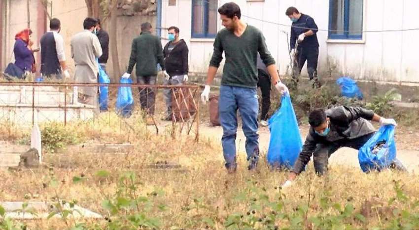 مظفر آباد: دارالحکومت کے نوجوان شہر کو صاف ستھرا بنانے کے ..