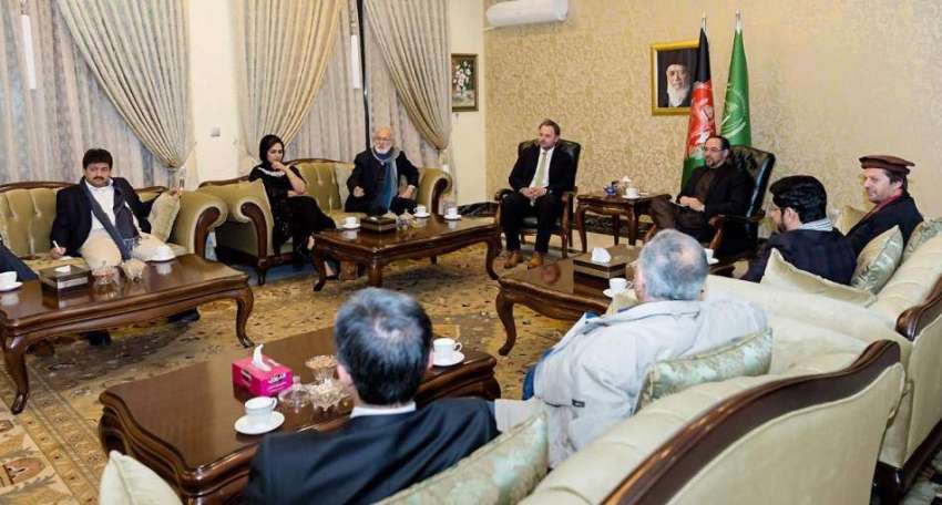 کابل: افغان وزیر خارجہ صلاح الدین ربانی کابل میں پاکستانی ..