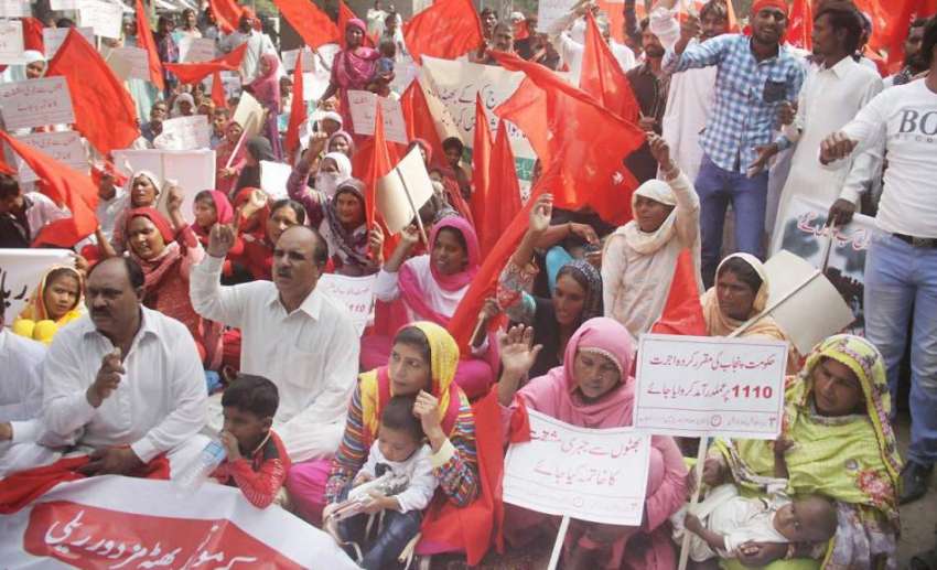 لاہور: پاکستان بھٹہ مزدور یونین اور لیبر ایجوکیشن فاؤنڈیشن ..