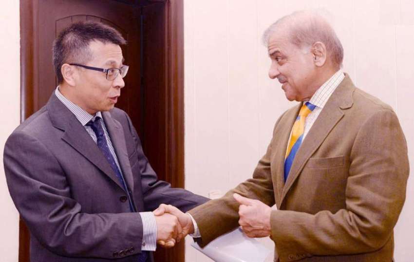 لاہور: وزیر اعلیٰ پنجاب شہبازشریف سے چین کے نیشنل ڈویلپمنٹ ..