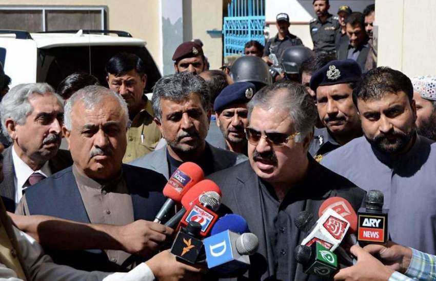 کوئٹہ: وزیراعلیٰ بلوچستان نواب ثناء اللہ خان زہری بم دھماکے ..