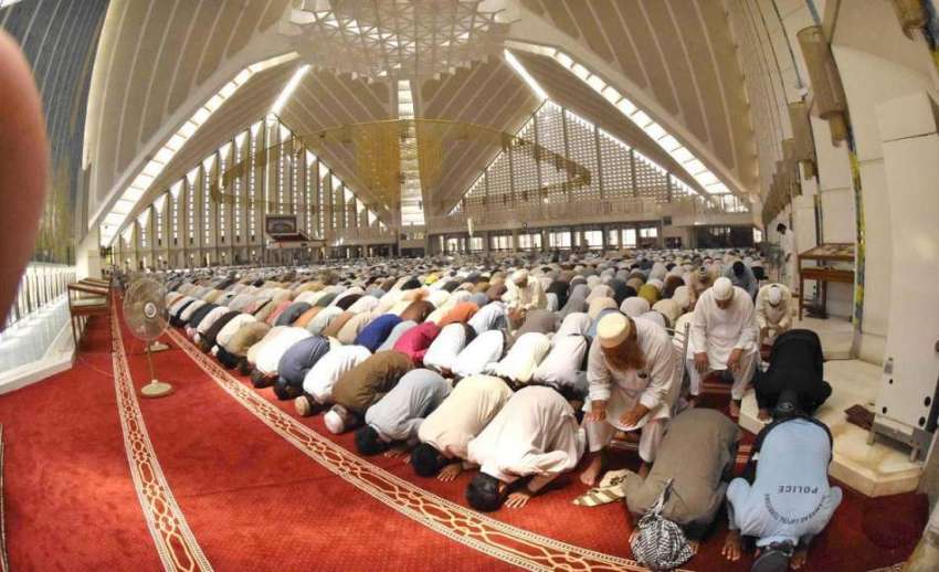 اسلام آباد: رمضان المبارک کے جمعةالمبارک کے موقع پر فیصل ..