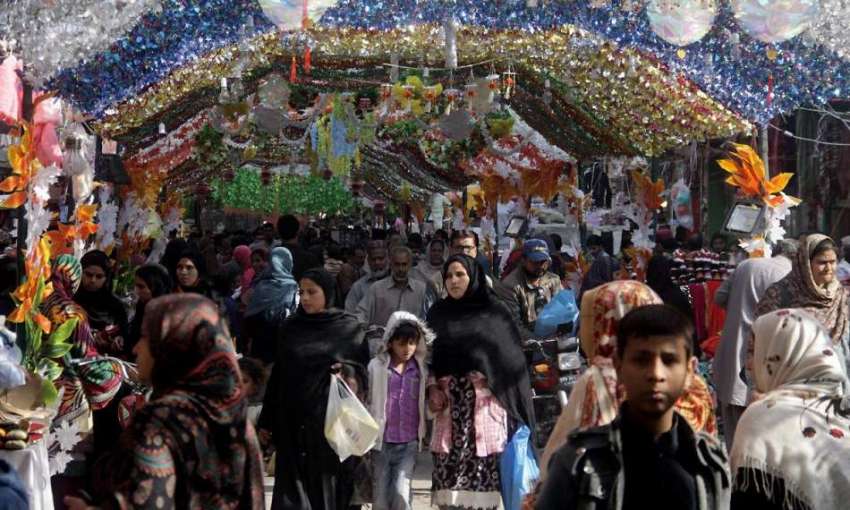لاہور: جشن عید میلادالنبیﷺ کی آمد کے سلسلہ میں باغبانپورہ ..