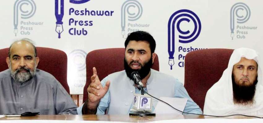 پشاور: کل مسالک علماء بورڈ کے مرکزی رہنما تحمید جان پریس ..