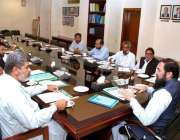 اسلام آباد: وفاقی وزیر محمد بلیغ الرحمن ایک اجلاس کی صدارت کر رہے ہیں۔