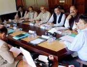 مظفر آباد: وزیراعظم آزاد کشمیر راجہ فاروق حیدد خان اکلاس بورڈ کے اجلاس ..