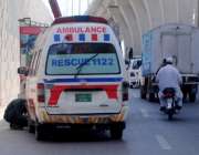 راولپنڈی: ایمرجنسی کے لیے نکلنے والی ایمبولینس راستے میں خراب ہونے ..