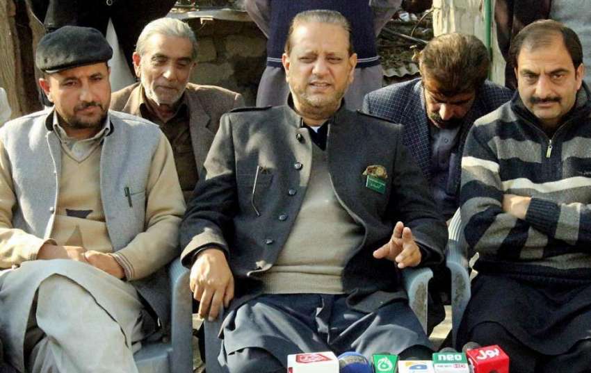 مظفر آباد: مسلم کانفرنس کے صدر سابق وزیراعظم آزاد کشمیر ..