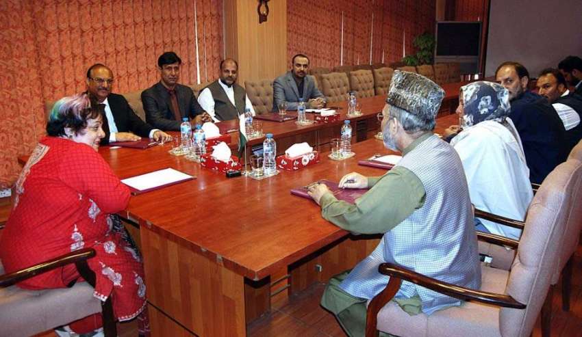 اسلام آباد: وفاقی وزیر برائے انسانی حقوق ڈاکٹر شیریں مزاری ..