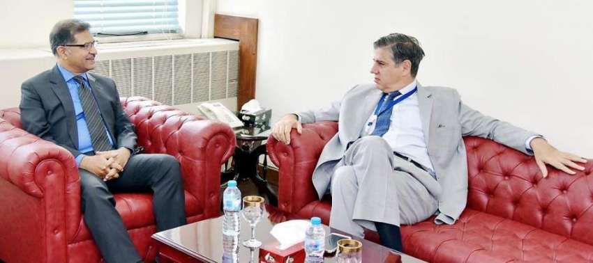 اسلام آباد: نگران وزیر سید علی ظفر سے اٹلی کے سفیر سٹیفانوپونٹی ..