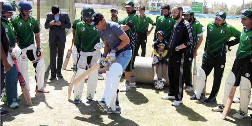 کوئٹہ: پاکستان کرکٹ ٹیم کے سابق بیٹسمین یونس خان بولان کرکٹ ..
