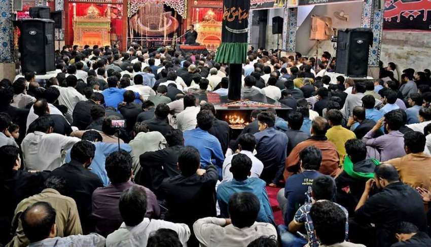 راولپنڈی: قدیمی امام بارگاہ میں عزادار محرم الحرام کے حوالے ..
