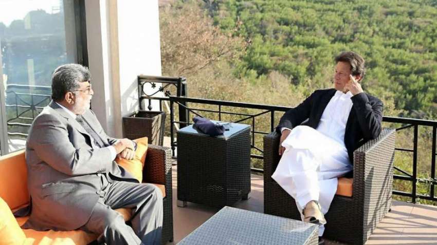 اسلام آباد: چیئرمین پاکستان تحریک انصاف عمران خان سے پاکستان ..