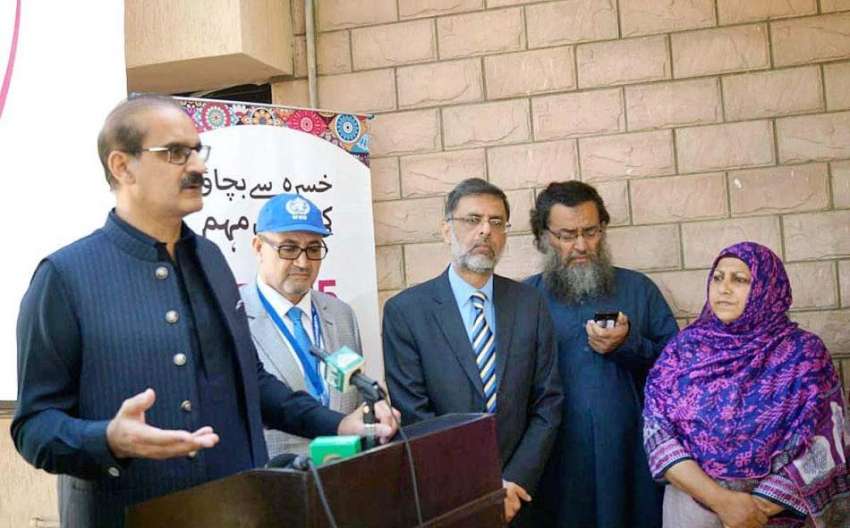 اسلام آباد: وفاقی وزیر صحت عامر محمود کیانی میڈیا سے گفتگو ..