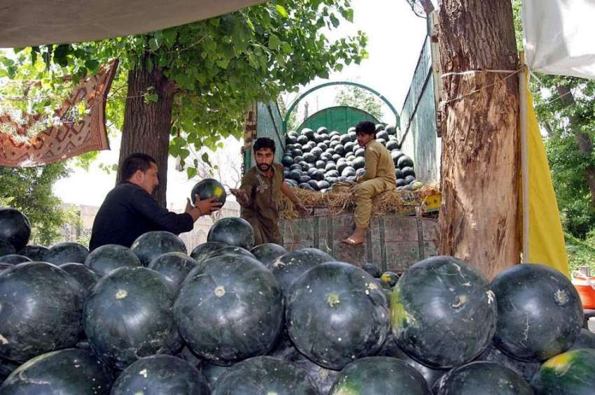 اسلام آباد: وفاقی دارالحکومت میں مزدور فروخت کے لیے ٹرک ..