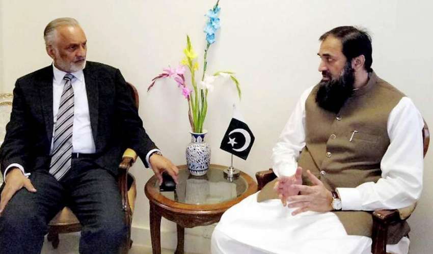 اسلام آباد: وزیر مملکت انجینئر محمد بلیغ الرحمن سے ریکٹر ..