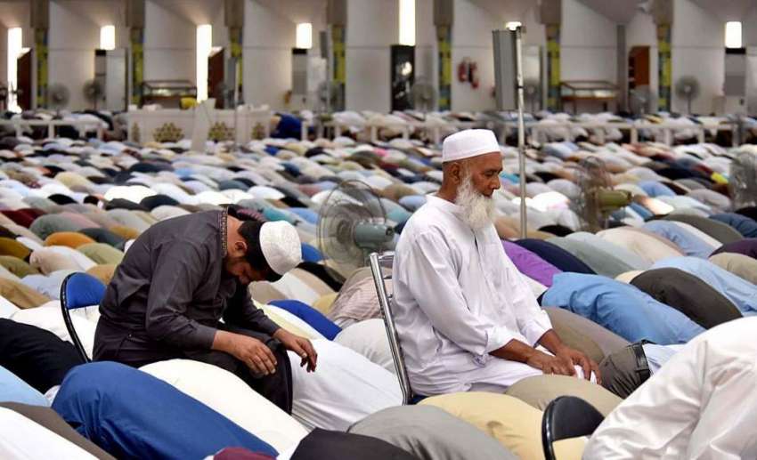 اسلام آباد: رمضان المبارک کے پہلے جمعةالمبارک کے موقع پر ..