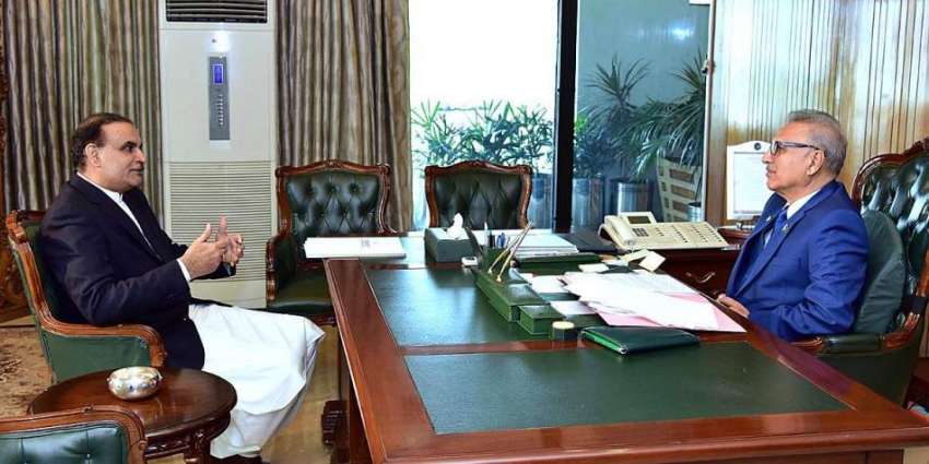 اسلام آباد: صدر مملکت ڈاکٹر عارف علوی سے وزیر برائے زکوٰة ..