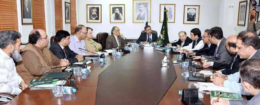 اسلام آباد: وزیرمملکت سید علی ظفراعلیٰ سطحی اجلاس کی صدارت ..