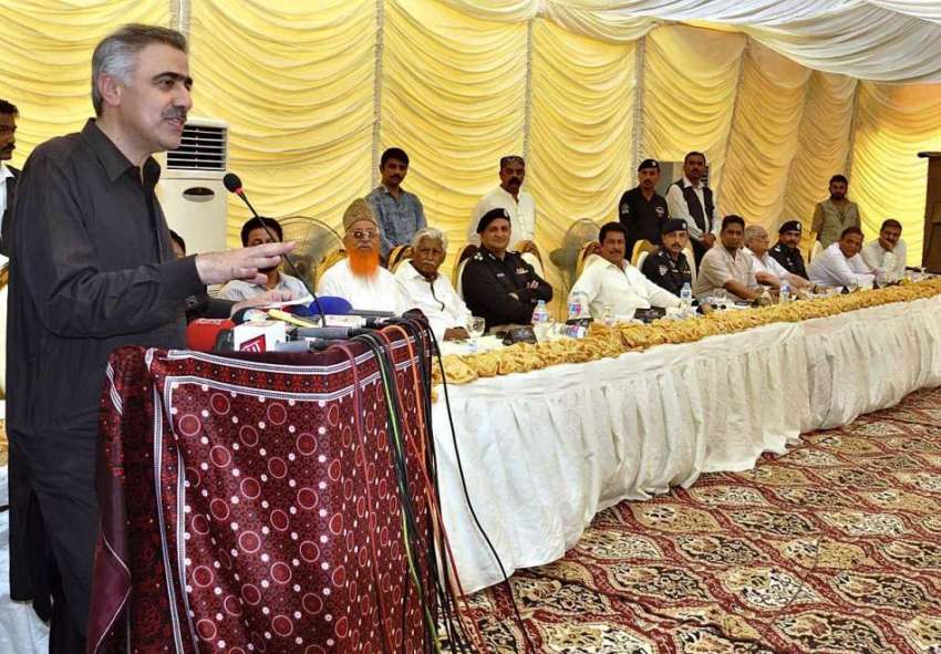 حیدر آباد: صوبائی وزیر داخلہ سندھ سہیل انور سیال تاجر برادری ..