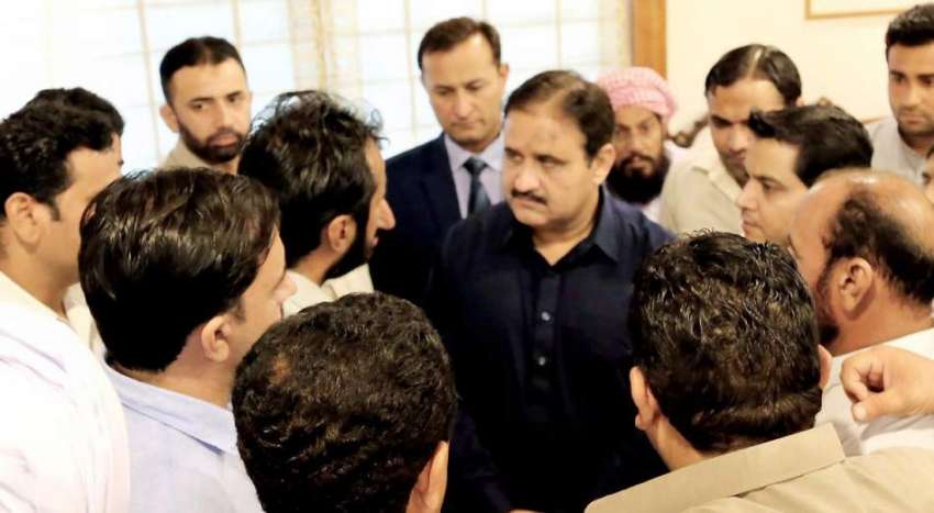 لاہور: وزیر اعلیٰ پنجاب سردار عثمان بزدار مختلف وفود سے ..