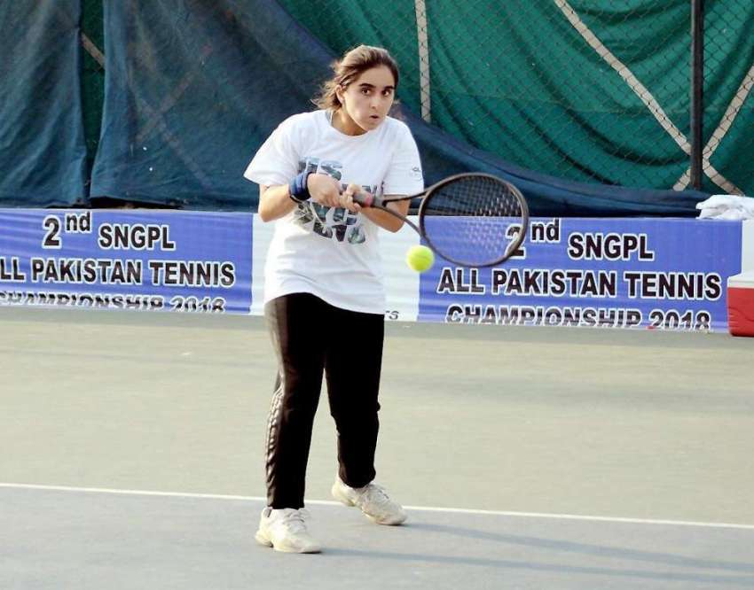 لاہور: پنجاب لان ٹینس ایسوسی ایشن کے زیر اہتمام سیکنڈ ایس ..
