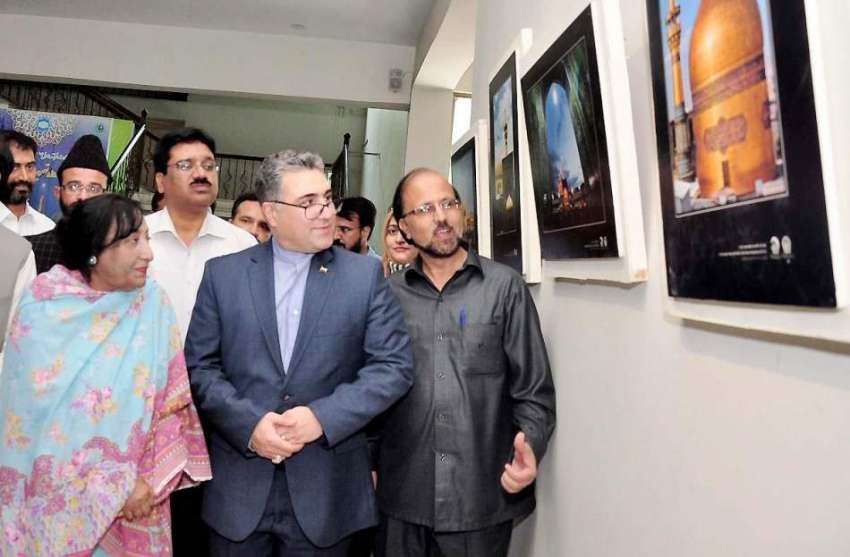 راولپنڈی: ڈائریکٹر جنرل خانہ فرہن ایران بہرام کیان، ناہید ..