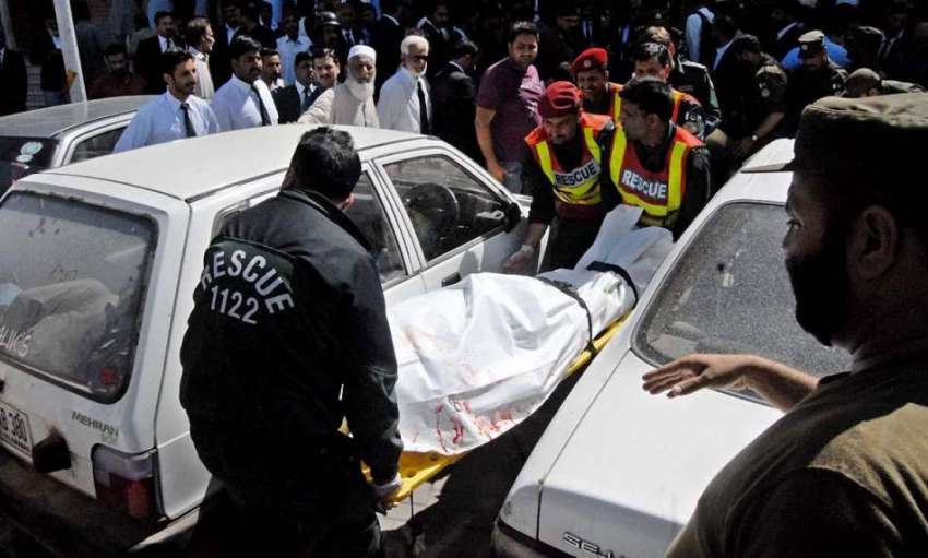 راولپنڈی: احاطہ کچہری میں فائرنگ سے قتل ہونے والے شخص کی ..