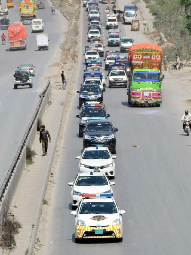 اسلام آباد: وفاقی پولیس امن و امان کی صورتحال قائم رکھنے ..