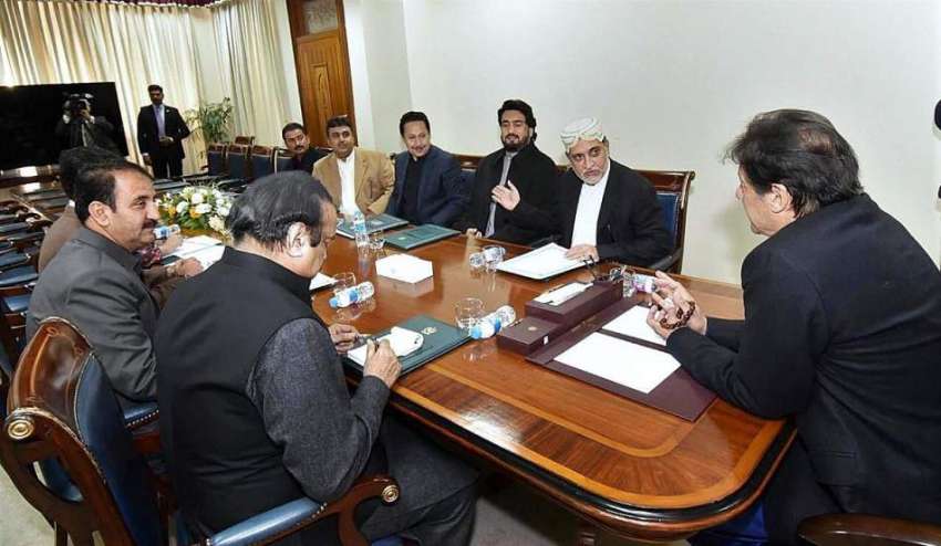 اسلام آباد: وزیر اعظم عمران خان سے بلوچستان نیشنل پارٹی ..