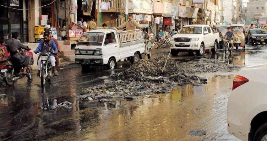 حیدر آباد: بلدیہ اور ضلع انتظامیہ کی نا اہلی کے باعث مصروف ..