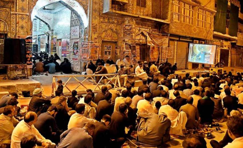 راولپنڈی: قدیمی امام بارگاہ میں عزادار محرم الحرام کے حوالے ..