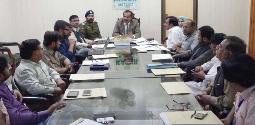 قصور: ایڈیشن ڈپٹی کمشنر جنرل چوہدری عبدالواحد تین روزہ پولیو ..