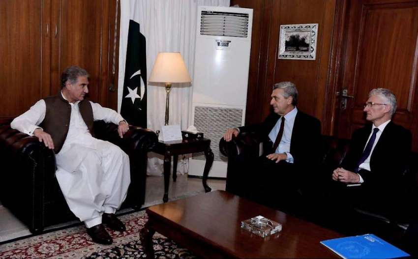 اسلام آباد: وزیر خارجہ مخدوم شاہ محمود قریشی سے اقوام متحدہ ..