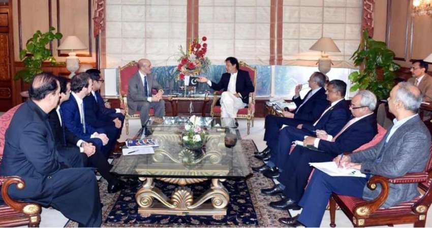 اسلام آباد: وزیر اعظم عمران خان سے پیپسی کمپنی کے سی ای او ..