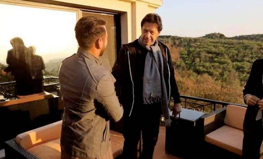 اسلام آباد: وزیر اعظم عمران خان سے لیگ اسپنر یاسر شاہ ملاقات ..